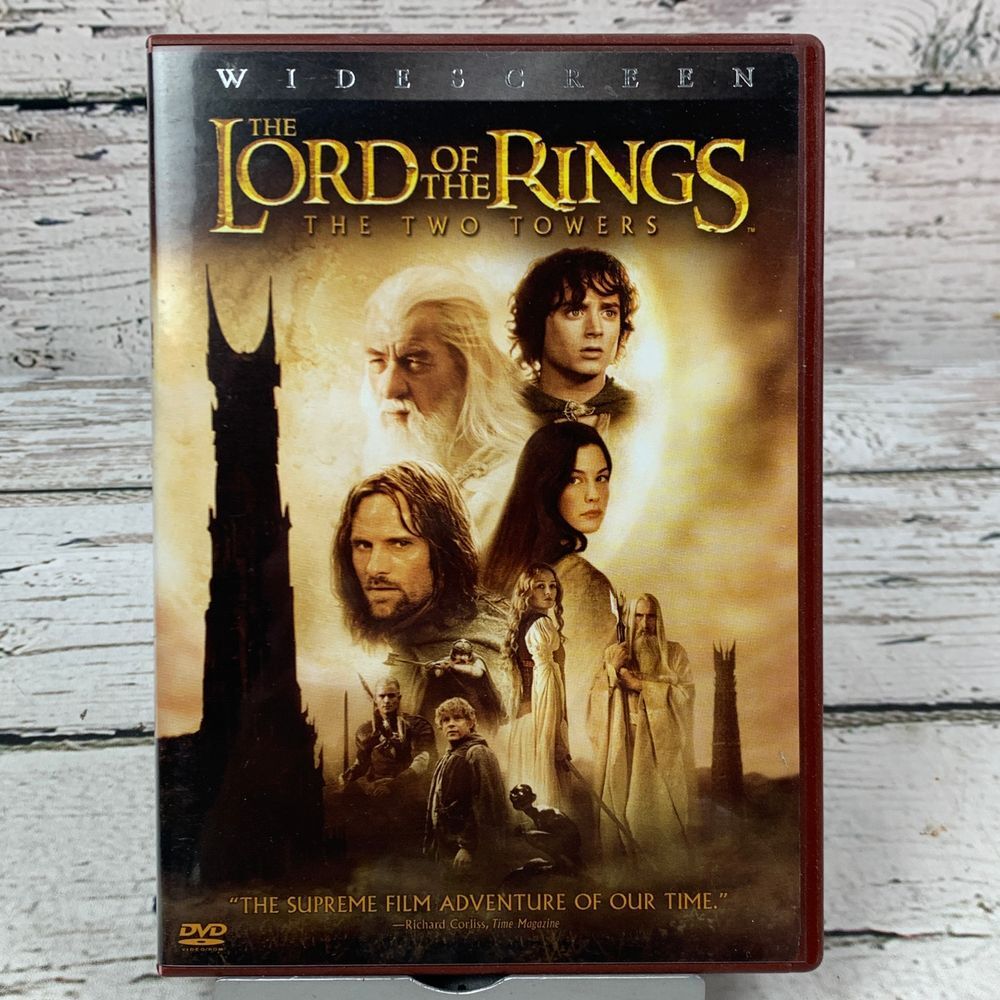 Lord of the Rings: The Two Towers Widescreen DVD Special Features Epic‎ Fantasy